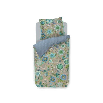 Abbildung von PIP STUDIO Viva La Vida Bettwäsche blau 135x200cm (1 Set)