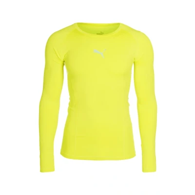 Abbildung von Puma LIGA Longsleeve Unterhemd/shirt, Herren, Größe: Medium, Gelb