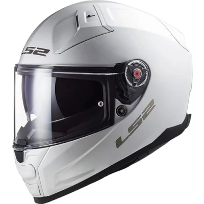 Abbildung von LS2, Integraler Motorradhelm Vector II Gloss White, XXL