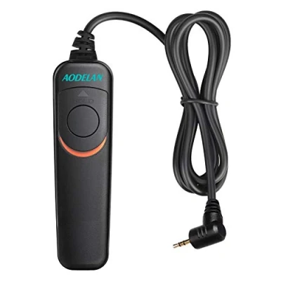 Abbildung von Fernbedienung Kabel Kamera Fernauslöser für Canon EOS R, ROS RP, 200D, 250D, M5, M6, 80D, 77D, 70D, 60D, 800D, Rebel T7/T7i, 760D, 750D, 650D