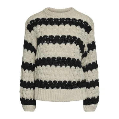 Abbildung von YAS Yasbubba Strickpullover, Damen, Größe: XS, Birch