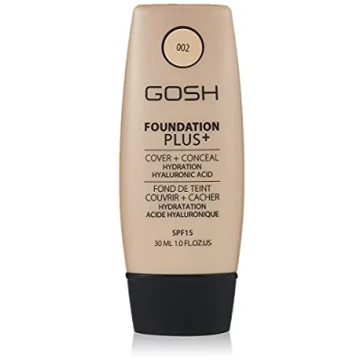 Abbildung von Gosh Copenhagen Foundation Plus + Cover &amp; Conceal Spf15 002 Ivory, 30 ml