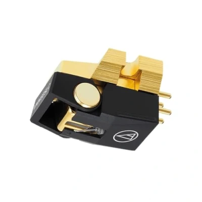 Abbildung von Audio Technica VM760SLC Dual Moving Magnet Stereotonabnehmer mit spezieller Line Contact Nadel Schwarz