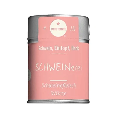 Abbildung von Tante Tomate SCHWEINerei Schweinefleisch Würze Gewürzmischung 45g