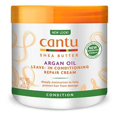 Abbildung von Cantu Argan Oil Leave In Conditioning Repair Cream 453g/16oz
