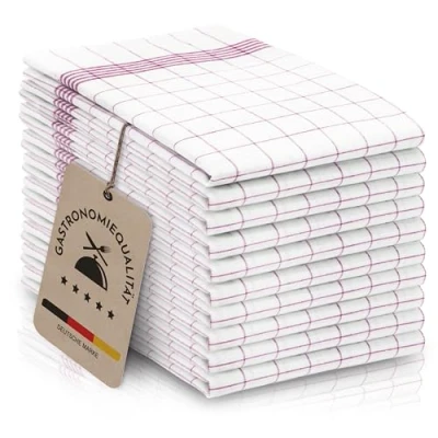 Abbildung von ZOLLNER Geschirrtuch, (Spar Set, 10 tlg), vom Hotelwäschespezialisten, 50 x 70 cm, 100% Baumwolle, Hotelwäschespezialisten