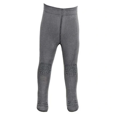 Abbildung von GoBabyGo Krabbelstrumpfhose, 12 18 Monate, Dunkelgrau Melange