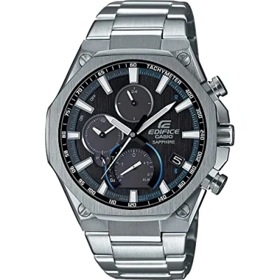 Abbildung von CASIO EDIFICE EQB 1100D 1AER Smartwatch, Solaruhr, Armbanduhr, Herrenuhr, Bluetooth, Stoppfunktion, Saphirglas