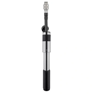 Abbildung von Velocity Road Mini Pumpe. 160PSI. threaded valve head. silver