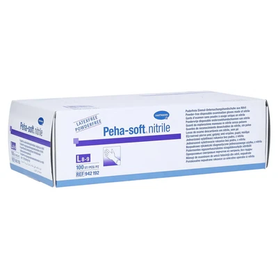 Abbildung von Peha soft nitrile Gr. L 100 Handschuhe