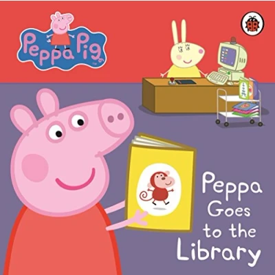 Abbildung von Peppa Pig: Goes to the Library: My First Storybook