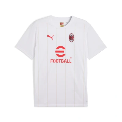 Abbildung von Puma AC Milan Aufwärmtrikot Herren White/Putty Größe: S