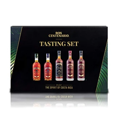 Abbildung von Sierra Madre Tasting Set Ron Centenario 5 x 50 ml braune Rumsorten Das perfekte Geschenk für Rum Liebhaber Vielfach mit Gold ausgezeichnet