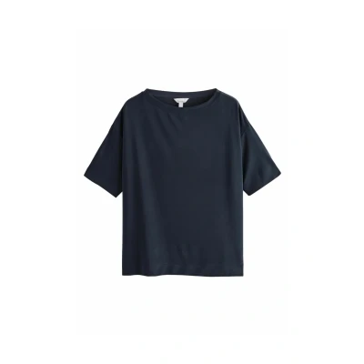 Abbildung von Next Premium BOXY Tshirt basic, Damen, Größe: SxR, Navy