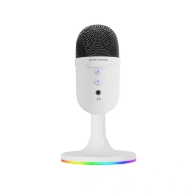 Abbildung von MARSGAMING Mars Gaming MMIC XT, Professionelles High Definition 192Khz 24 bit Studiomikrofon, Kugelarm, Anti Shock Mount, Pop Filter Metallgitter, Schwarz