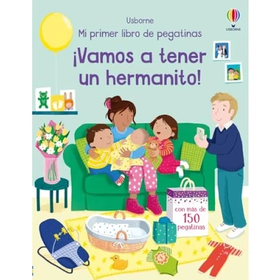 Abbildung von ¡Vamos a tener un hermanito! (Mi primer libro de pegatinas)