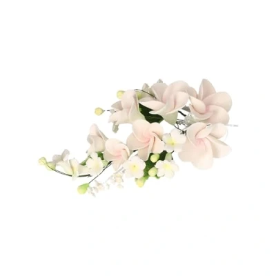 Abbildung von Cake Company Zuckerblumenboquet Frangipani rosa 1er Pack (1 x 55 g) Tortendekoration zur Hochzeit und Geburtstagen