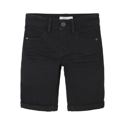 Abbildung von NAME IT Jungen Nkmsilas Slim DNM L 2272 ax Noos Shorts, Black Denim, 164