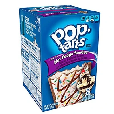 Abbildung von Kellogg&#039;s Hot Fudge Sundae Pop Tarts 384gm