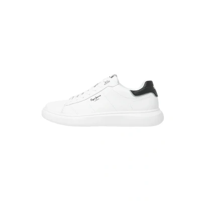 Abbildung von Pepe Jeans Eaton Basic Sneaker low, Herren, Größe: 43, White Schuhe