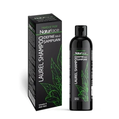Abbildung von Naturface Lorbeer Shampoo gegen Schuppen und trockene Hopfhaut Defne Özlü Sampuan 400ml