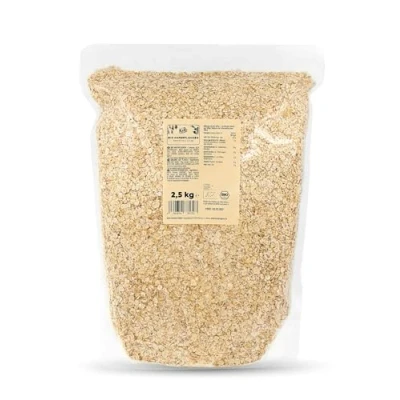 Abbildung von KoRo Bio Haferflocken Kleinblatt 2,5 kg Extra Zarte 100% Qualität Frühstücks Allrounder ballaststoffreich