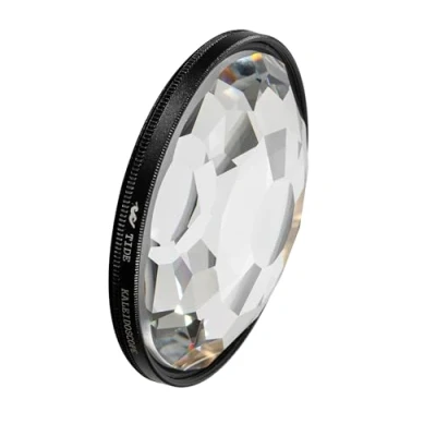 Abbildung von Tide Optics Kaleidoskopfilter 77 mm Prisma Kameraobjektiv Gewindefilter