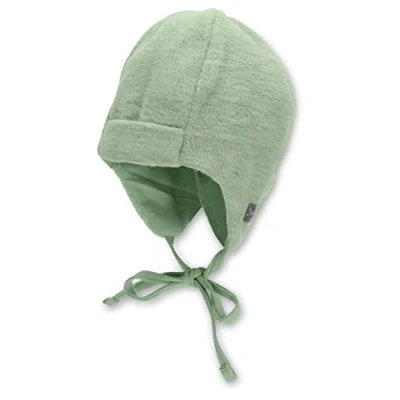 Abbildung von Sterntaler Mütze für Kinder, Größe: 45, Mottled dark green