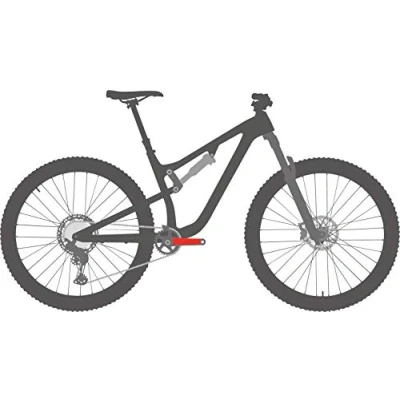 Abbildung von Bike Shield Crank Kit, farblos, Einheitsgröße