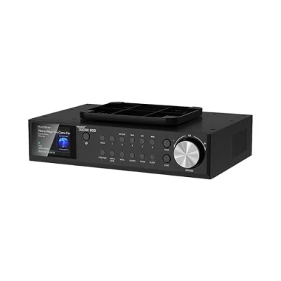 Abbildung von Regent Cucina 200 Küchenradio Unterbau Dab Radio mit Bluetooth FM/DAB+ Led Leiste Küche, Farbdisplay, Küchen Timer 2 Alarmen, Perfektes Unterbauradio für die Farbe: Schwarz