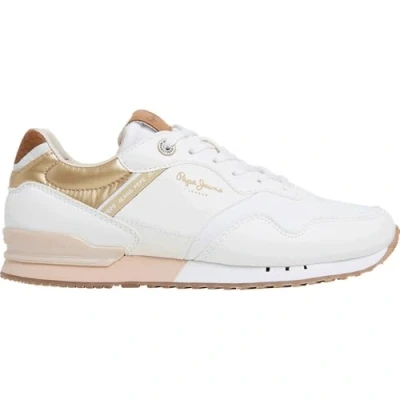 Abbildung von Pepe Jeans London Snake Sneaker low, Damen, Größe: 37, White Schuhe