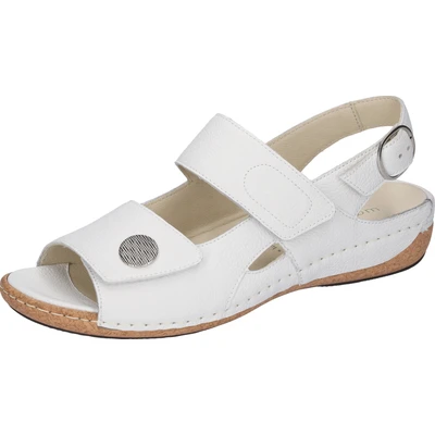 Abbildung von Waldläufer Sandale &quot;HELIETT&quot;, Sommerschuh, Sandalette, Keilabsatz, mit Klettverschlüssen, H Weite