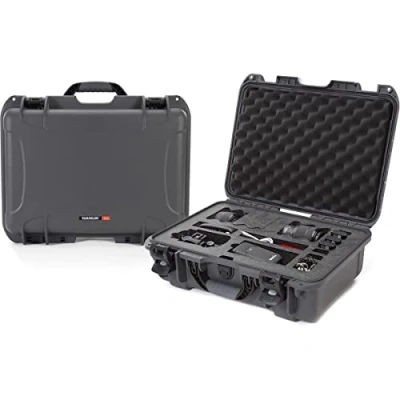 Abbildung von Nanuk 925 Wasserdichter Hartschalenkoffer Mit Schaumstoffeinlage Passend für 1 Body DSLR Graphit