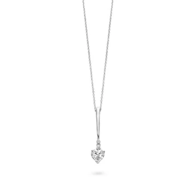 Abbildung von Orphelia Damen Halskette 925 Sterling Silber Zirkonia 45 cm ZH 4769