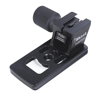 Abbildung von iShoot Stativschelle Fuß Stativring Stand Objektiv Montage Stativ Base Halterungsring Halterung Kompatibel mit Nikon AF S Nikkor 70 200mm f/2.8E FL ED VR, unten ist Arca Swiss Fit Kameraplatte