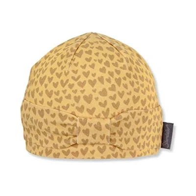 Abbildung von Sterntaler Baby Mädchen Beanie Mütze, Gelb, 39
