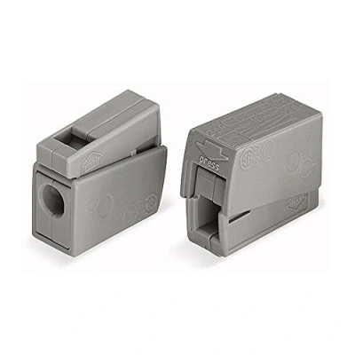 Abbildung von Wago 222 412, Kabelsplitter, Grau, 12,4 mm, 20,5 14,5 3,1 g