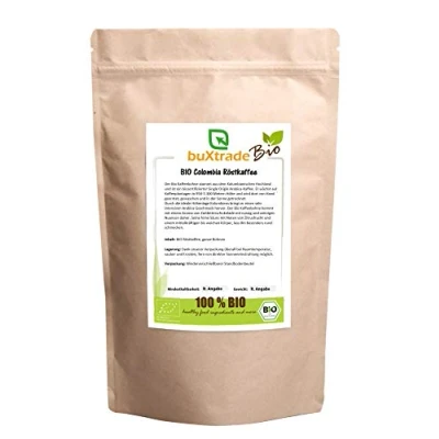 Abbildung von 250 g BIO Colombia Röstkaffee Kaffee Kaffeebohne Kolumbien Coffee Buxtrade