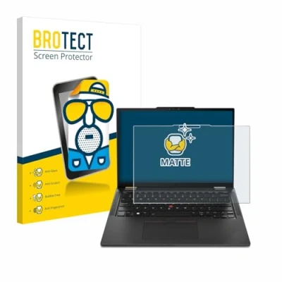 Abbildung von BROTECT Entspiegelungs Schutzfolie für Lenovo ThinkPad X13 2 in 1 Gen 5 Matte Displayschutz Folie, Anti Reflex, Fingerprint