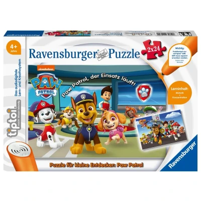 Abbildung von Ravensburger tiptoi Puzzle Paw Patrol 2x24 Teile
