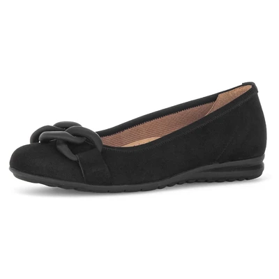 Abbildung von Gabor FLORENZ Ballerina, Keilabsatz, Bequemschuh, Slipper, Businessschuh in Weite G (weit)