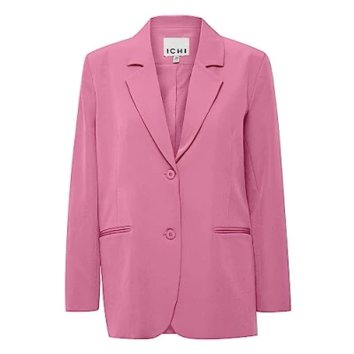 Abbildung von ICHI Ihlexi BL2 Blazer, Damen, Größe: 44, Super pink