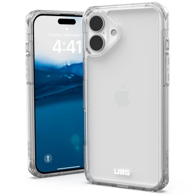 Abbildung von Apple iPhone 16 Plus Hülle Kunststoff UAG Hard Case/Backcover Handyhülle Transparent Shockproof/Stoßfest