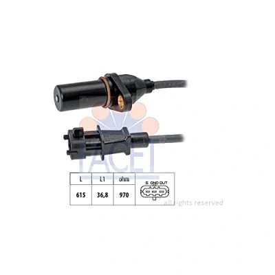 Abbildung von FACET 9.0569 Impulsgeber Made in Italy OE Equivalent HYUNDAI: SANTA FE 2