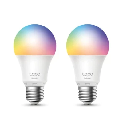 Abbildung von Tapo L530E, Wi Fi Smart LED Lampe, mehrfarbig, verstellbar, E27, 8,7 W 806 lm, kompatibel mit Alexa und Google Home, 2 Stück (1 Stück)