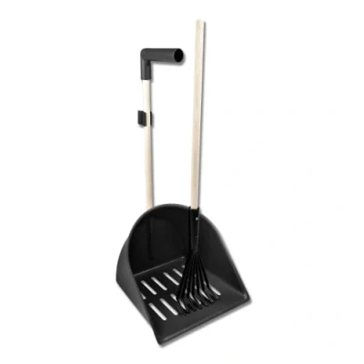Abbildung von Waldhausen Bollensammler XL Shaker mit Rechen Schwarz