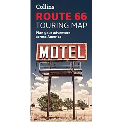 Abbildung von Collins Route 66 Touring Map: Plan your adventure across America