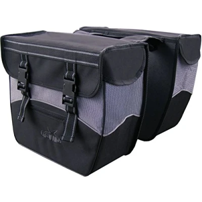 Abbildung von Doppelpacktasche Greenlands 34 Liter 35 X 31 16 Cm (2x) Schwarz / Weiß