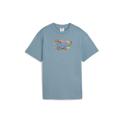 Abbildung von Puma Graphic Leopard Tshirt print für Kinder, Größe: 128, Tba