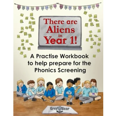 Abbildung von There are Aliens in Year 1 Workbook: A Practise Workbook to Prepare for the Phonics Screening (There 1! Fun Alien Words ... get ready Check)